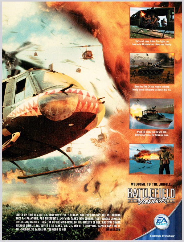 Battlefield Vietnam Print ad